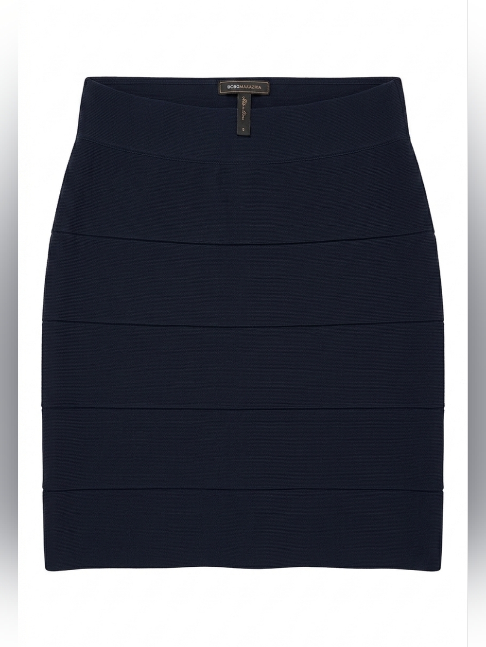 ​BCBGMAXAZRIA Iconic Black Bandage Mini Skirt